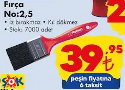 POLİSAN FIRÇA NO:2,5
